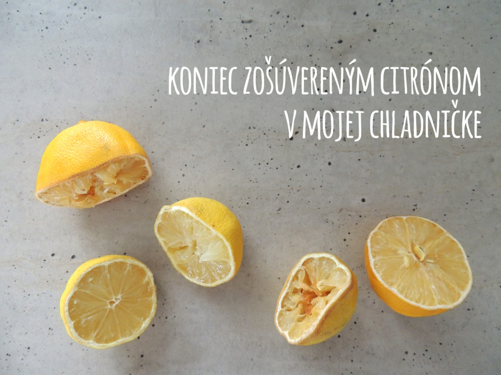 zvyšky citrónov