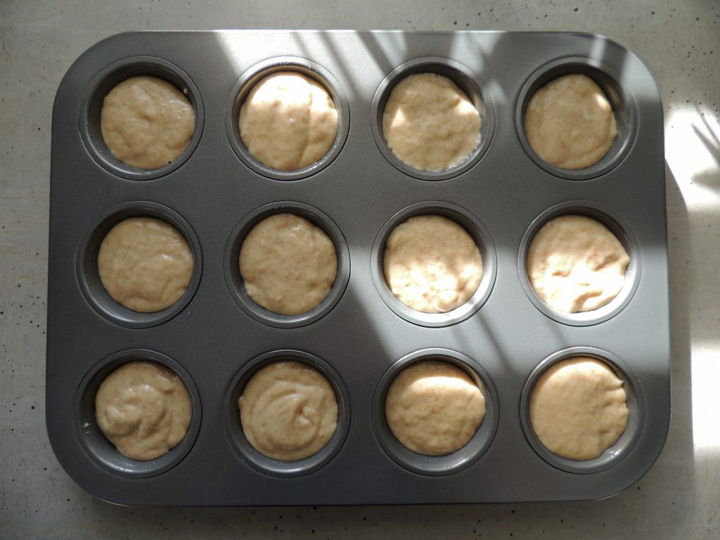 Príprava muffinov